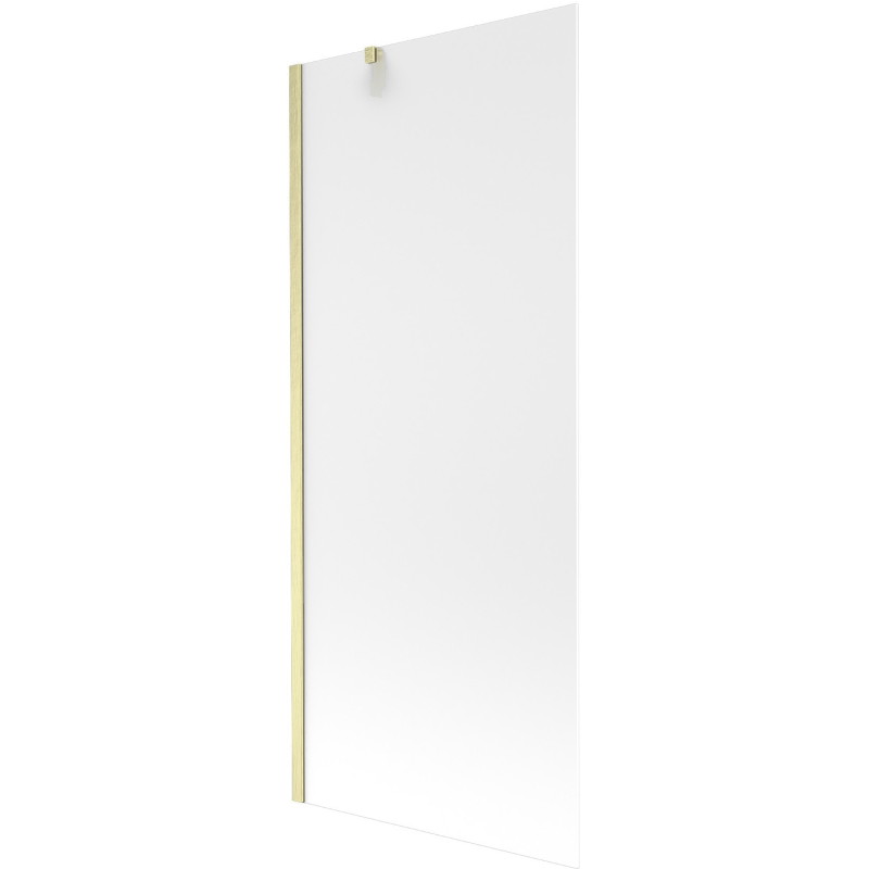 Mexen Next vannisein 1-tiivaline 80 x 150 cm, härmatis, kuldne harjatud - 895-080-000-00-30-55