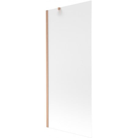 Mexen Next Wannenfaltwand 1-flügelig 80 x 150 cm, matt, gebürstetes Kupfer - 895-080-000-00-30-65