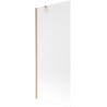 Mexen Next Wannenfaltwand 1-flügelig 80 x 150 cm, matt, gebürstetes Kupfer - 895-080-000-00-30-65