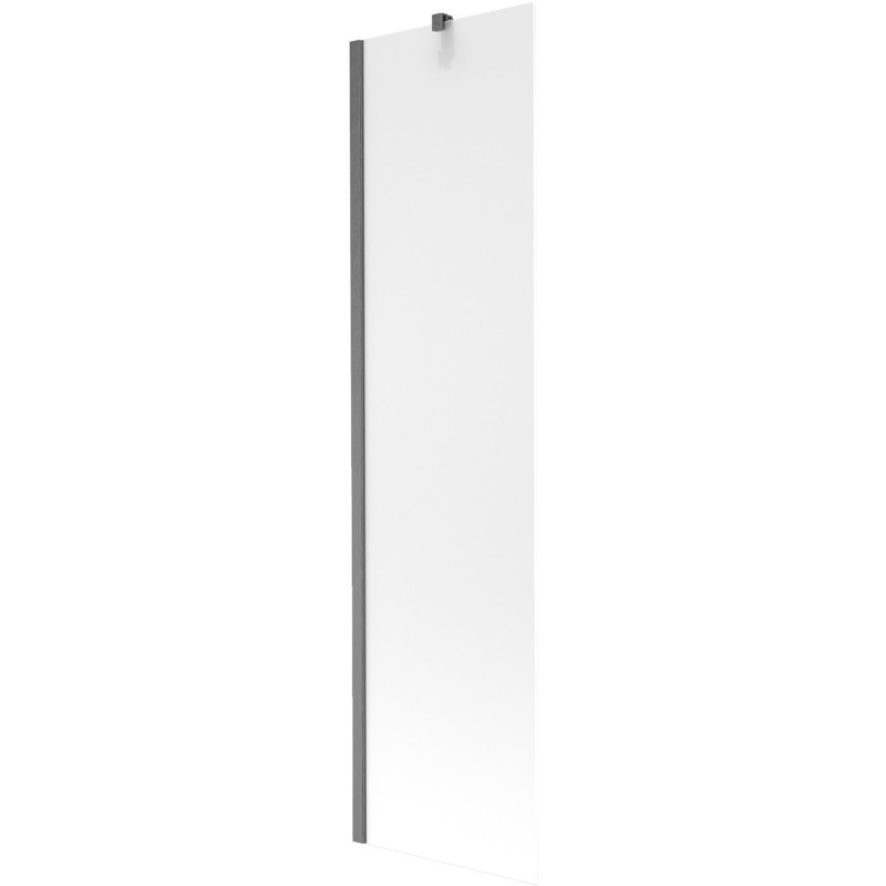 Mexen Next vannitoaparavann 1-leheline 50 x 150 cm, härmatis, harjatud gun gray - 895-050-000-00-30-66