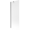 Mexen Next badwand 1-delig 70 x 150 cm, ijs, geborsteld geweergrijs - 895-070-000-00-30-66