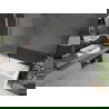 Mexen Next Badewannen-Duschwand 1-flügelig 90 x 150 cm, satiniert, gebürstet Gun Gray - 895-090-000-00-30-66