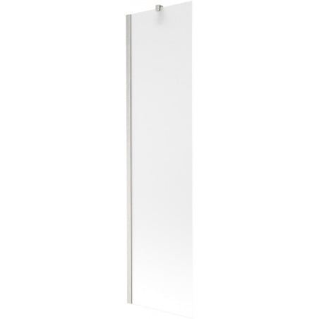 Mexen Next Badewannenabtrennung 1-flügelig 50 x 150 cm, mattiert, gebürstetes Nickel - 895-050-000-00-30-97