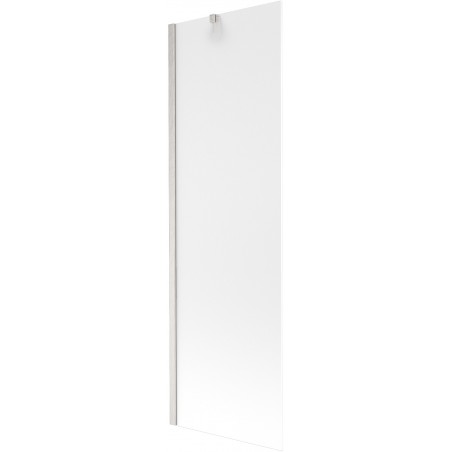 Mexen Next Badewannenfaltwand 1-flügelig 60 x 150 cm, satiniert, gebürsteter Nickel - 895-060-000-00-30-97