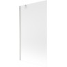 Mexen Next vannisein 1-lehega 100 x 150 cm, matt, harjatud nikkel - 895-100-000-00-30-97