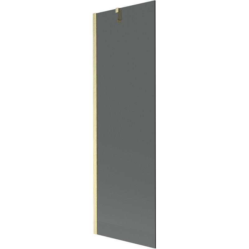 Mexen Next paravento doccia a 1 anta 60 x 150 cm, grafite, oro spazzolato - 895-060-000-00-40-55