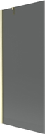 Mexen Next vanniekraan 1-tiivaline 80 x 150 cm, grafiit, harjatud kuld - 895-080-000-00-40-55