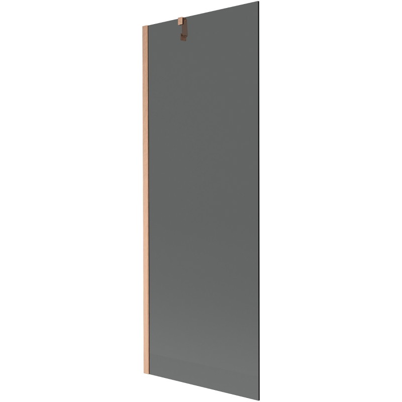 Mexen Next vanniparavann 1-uksega 70 x 150 cm, grafiit, harjatud vask - 895-070-000-00-40-65