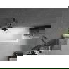 Mexen Next Badewannenfaltwand 1-teilig 50 x 150 cm, Graphit, gebürstet Gun Gray - 895-050-000-00-40-66