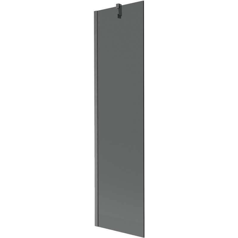 Mexen Next Badewannenfaltwand 1-teilig 50 x 150 cm, Graphit, gebürstet Gun Gray - 895-050-000-00-40-66