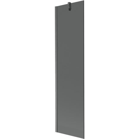 Mexen Next 1-wing Bath Screen 50 x 150 cm, Graphite, Brushed Gun Gray - 895-050-000-00-40-66
