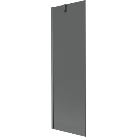 Mexen Next Badewannenfaltwand 1-flügelig 60 x 150 cm, grafit, gebürstetes Gun Gray - 895-060-000-00-40-66