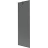 Mexen Next Badewannenfaltwand 1-flügelig 60 x 150 cm, graphit, gebürstet Gun Gray - 895-060-000-00-40-66