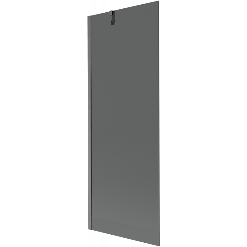 Mexen Next Badewannenfaltwand, 1-flügelig 70 x 150 cm, grafit, gebürstetes Gun Gray - 895-070-000-00-40-66