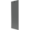 Mexen Next badwand éénvleugelig 60 x 150 cm, grafiet, gun metal - 895-060-000-00-40-95