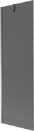 Mexen Next vannisein 1-lehelised 60 x 150 cm, grafiit, gun metal - 895-060-000-00-40-95