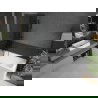 Mexen Next badwand 1-vleugelig 80 x 150 cm, grafiet, geweer metaal - 895-080-000-00-40-95