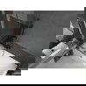 Mexen Next Badewannenabtrennung 1-flügelig 80 x 150 cm, Grafit, Gun Metal - 895-080-000-00-40-95