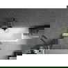 Mexen Next badwand 1-vleugelig 80 x 150 cm, grafiet, geweer metaal - 895-080-000-00-40-95