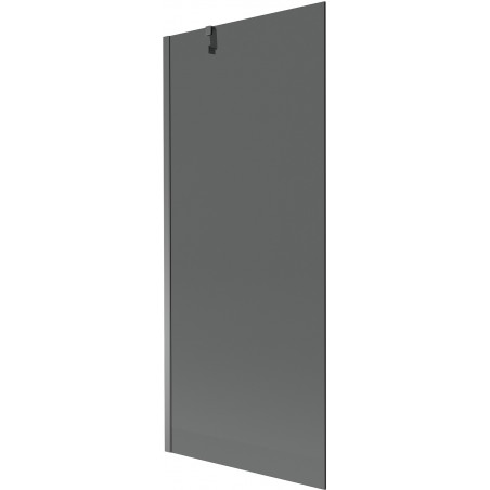 Mexen Next badwand 1-vleugelig 80 x 150 cm, grafiet, geweer metaal - 895-080-000-00-40-95