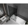 Mexen Next vannisein 1-leheline 90 x 150 cm, grafiit, gun metal - 895-090-000-00-40-95