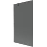 Mexen Next Duschabtrennung, 1-flügelig, 100 x 150 cm, Graphit, Gun Metal - 895-100-000-00-40-95