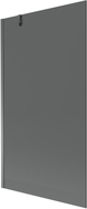 Mexen Next jednokrilni tuš paravan 100 x 150 cm, grafit, gun metal - 895-100-000-00-40-95