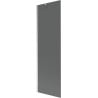 Mexen Next Badewannenfaltwand 1-flügelig 60 x 150 cm, Graphit, gebürsteter Nickel - 895-060-000-00-40-97
