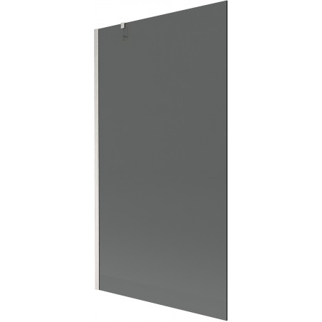 Mexen Next vannitoa paravan 1-lehega 100 x 150 cm, grafiit, harjatud nikkel - 895-100-000-00-40-97