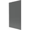 Mexen Next vannitoa paravan 1-lehega 100 x 150 cm, grafiit, harjatud nikkel - 895-100-000-00-40-97