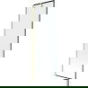 Mexen Next badwand 1-vleugelige 60 x 150 cm, zwart frame, goud geborsteld - 895-060-000-00-70-55