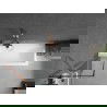 Mexen Next badscherm 1-delig 50 x 150 cm, zwart frame, geborsteld koper - 895-050-000-00-70-65