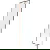 Mexen Next Badewannenfaltwand 1-flügelig 50 x 150 cm, schwarzes Muster, gebürstetes Kupfer - 895-050-000-00-70-65