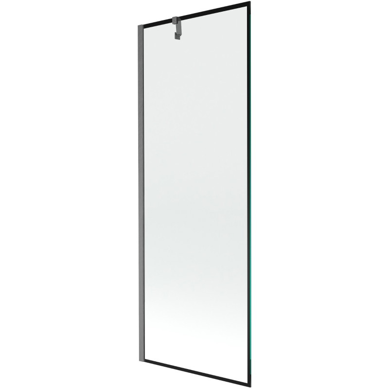 Mexen Next vanniklapp 1-tiivalised 70 x 150 cm, must raam, reljeefne gun gray - 895-070-000-00-70-66