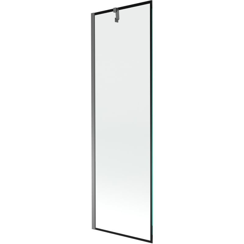 Mexen Next tuš pregrada jednokrilna 60 x 150 cm, crni okvir, gun metal - 895-060-000-00-70-95