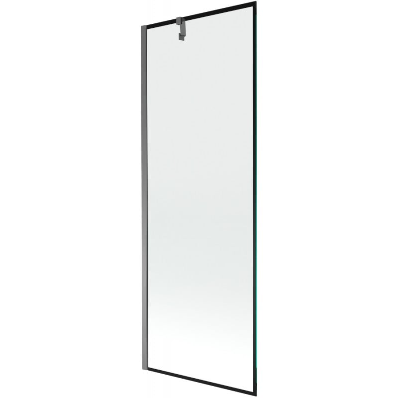 Mexen Next Duschabtrennung 1-flügelig 70 x 150 cm, schwarzes Muster, Gun Metal - 895-070-000-00-70-95