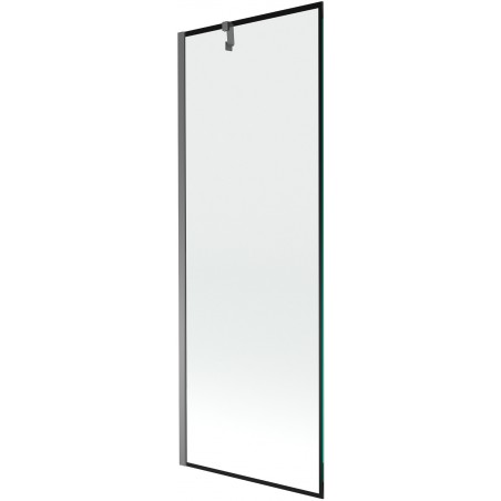 Mexen Next vannisein 1-likmeline 70 x 150 cm, must raam, gun metal - 895-070-000-00-70-95