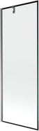 Mexen Next vannisein 1-likmeline 70 x 150 cm, must raam, gun metal - 895-070-000-00-70-95