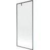 Mexen Next vanninurga vahesein 1-tiivaga 80 x 150 cm, must raam, gun metal - 895-080-000-00-70-95