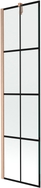 Mexen Next 1-leheline vanniekraan 50 x 150 cm, musta võre, harjatud vask - 895-050-000-00-77-65