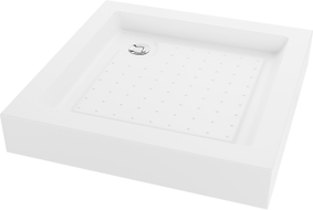 Mexen Rio četvrtasta tuš kada 80 x 80 cm, bijela - 45108080
