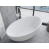 Mexen Nike freistehende Badewanne 175 x 100 cm, weiß, weißer Überlauf - 54071751000-20