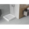 Mexen Rio base de duche quadrada 90 x 90 cm, branca - 45109090