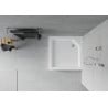 Mexen Rio base de duche quadrada 90 x 90 cm, branca - 45109090