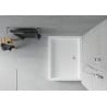 Mexen Rio rectangular shower tray 100 x 80 cm, white - 45108010