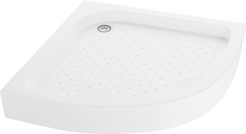 Mexen Rio base de duche semicircular 70 x 70 cm, branco - 47107070