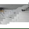 Mexen Rio halfronde douchebak 80 x 80 cm, wit - 47108080