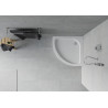 Mexen Rio poolringikujuline dušinurk 80 x 80 cm, valge - 47108080