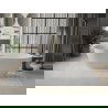 Mexen Roxy vrijstaand bad 180 x 85 cm, wit, overloop goud geborsteld - 51201808500-55
