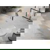 Mexen Roxy vrijstaande badkuip 180 x 85 cm, wit, geborsteld koper overloop - 51201808500-65